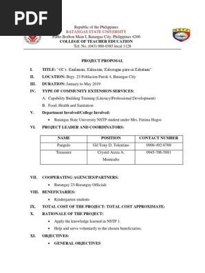 Project Proposal