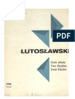 Lutoslawski - 2 Etudes