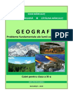 Geografie. Probleme Fundamentale Ale Lumii Contemporane. Caiet Pentru Clasa A XI-a I (Marculet, Gherghina, Marculet) PDF