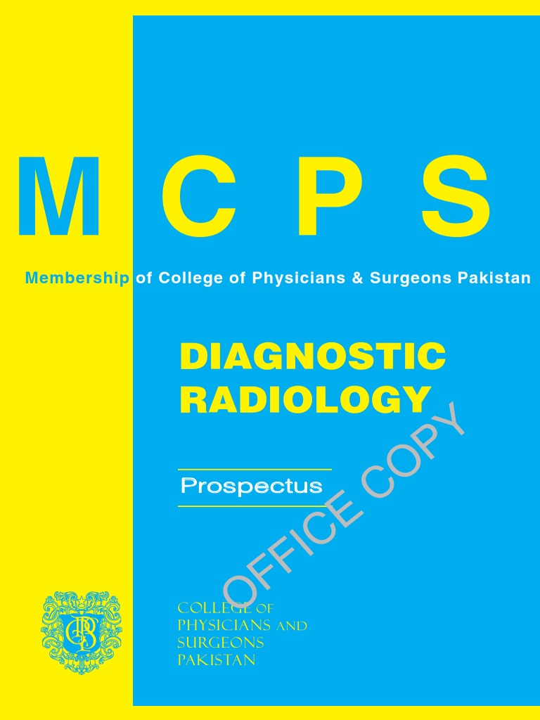 MCPS Diagnostic Radiology PDF PDF X Ray Radiology