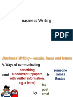 Business Writing PDF