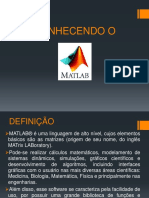 Conhecendo o Matlab