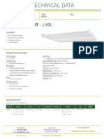 Linear Highbay: Approvals: Type: Job: Notes