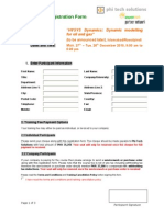 Course Registration Form 2010 2 HYSYS Dynamics