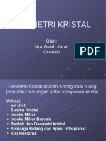 Geometri Kristal