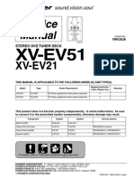 Stereo DVD Tuner Deck XV-EV51/XV-EV21 Manual
