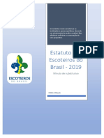 Minuta Estatuto Escoteiros do Brasil 2019