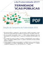 0001 Campanhadafraternidade2019apresentacao