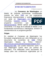 Consenso de Washington