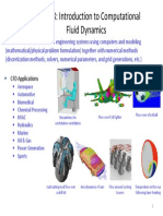 MCE 488: Introduction To Computational Fluid Dynamics: CFD Applications