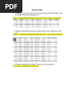 Select From Emp Where Deptno 20 and Job in ("Clerk","Manager")