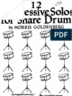 MORRIS GOLDENBERG - 12 PROGRESSIVE SOLOS FOR SNARE DRUM.pdf