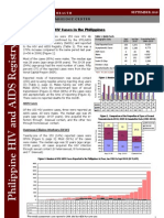 Newly Diagnosed HIV Cases in The Philippines: National Epidemiology Center