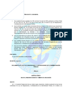 Reglamento de La Ley de Adquisiciones y Contrataciones de La Administración Pública PDF