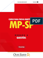 Caderno de Questões - Rodada 06 - MPSP