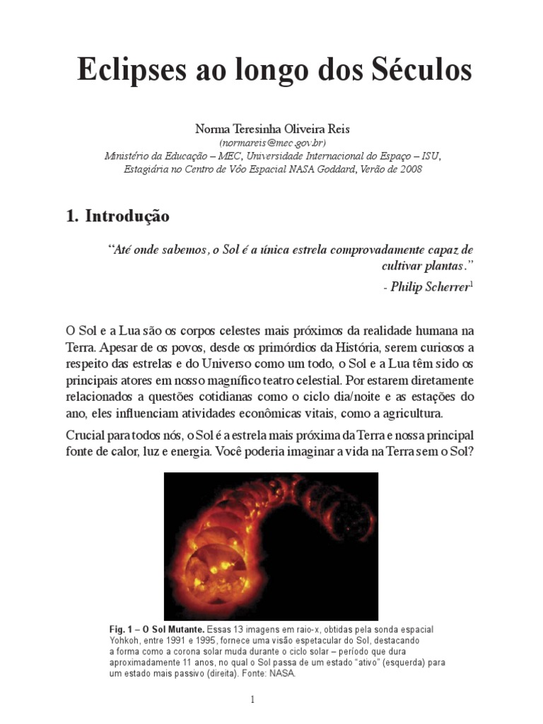 Eclipses e Lua Azul PDF | PDF | Eclipse | Lua