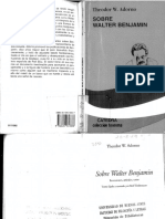 ADORNO, Theodor W. Sobre Walter Benjamin.pdf