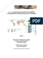 The Global Hydrological Model PCR-GLOBWB: Conceptualization, Parameterization and Verification