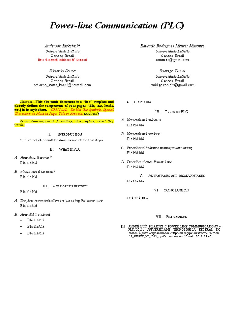 Overview of Power Line Communication | PDF | Digital Technology ...