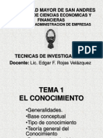 Cap 1 - TÉCNICAS DE INVESTIGACIÓN