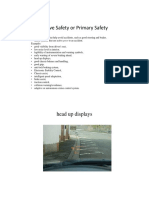 Automotive Safety Unit - II PDF