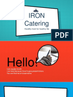 Iron Catering: Healthy Food For Healthy Life