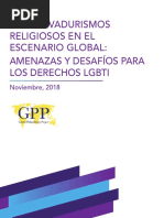 Religious Conservatism on the Global Stage Spanish