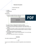 Fabricación capacitor 40F