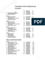 Resultados Atletismo 23 Octubre 2010