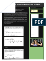 Consolidacion y Asentamiento de Suelos PDF