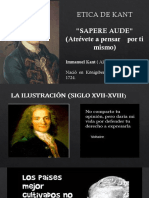 Ética de Kant y el imperativo categórico