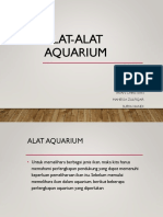 Alat-Alat Yang Digunakan Untuk Aquarium