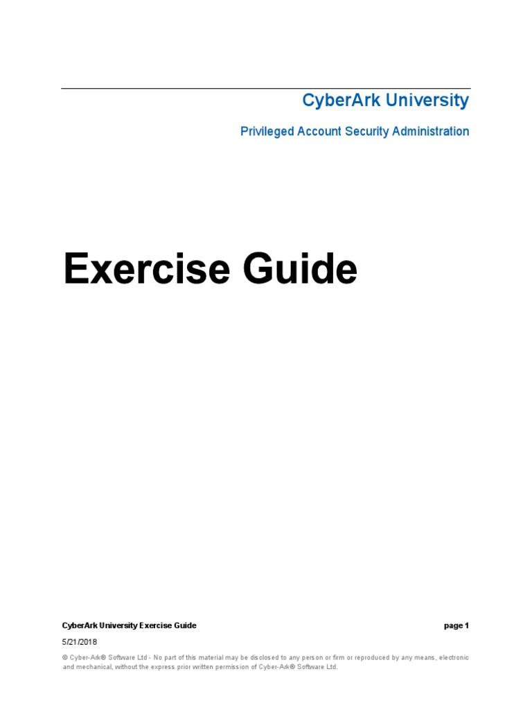 CyberArk PAS - Adminstration PDF | PDF | Secure Shell | Password