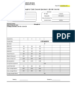 Kuwait Industrial Laboratory Concrete Strength Report