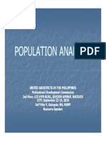 Computing For Population Projection and Trends