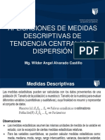 TEMA 9 Aplicaciones de Medidas Descriptivas de Tendencia Central y de Dispersión