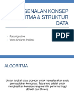 1 Pengenalan Konsep Algoritma & Struktur Data