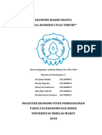 Ekonomi Makro Madya "Real Business Cycle Theory"