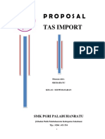Proposal Tas Import: SMK Pgri Palabuhanratu