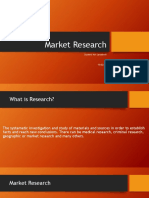 Market Research: Student: Ani Jariashvili