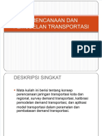 RPS Perencanaan Dan Pemodelan Transportasi