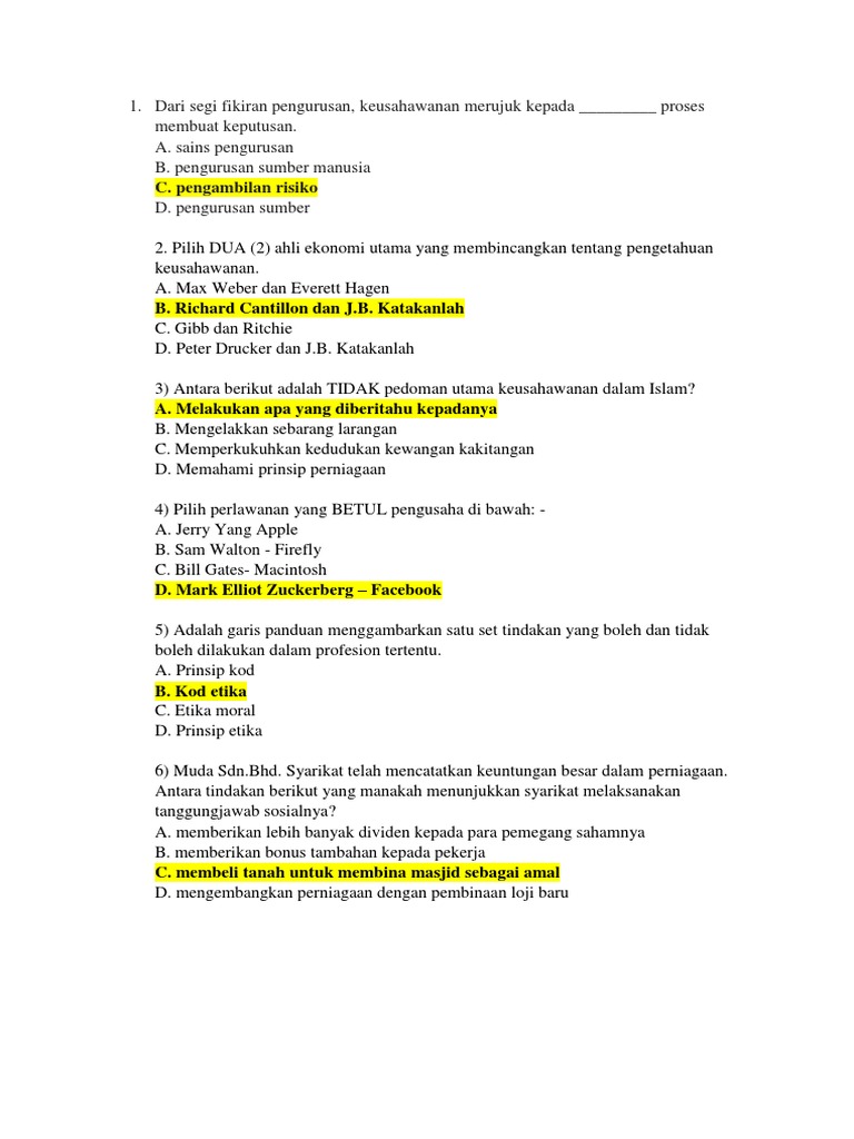 Soalan En Entre Pdf