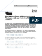12 Aftertreatment Diesel Oxidation Catalyst and Aftertreatment Diesel Particulate Filter Reuse Guidelines