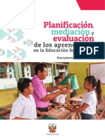 Orientaciones para la Planificación Curricular en Educación Secundaria (Doc de trabajo) 