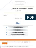 EXPO Modélisation D'un R+3 Sur Le Logiciel Robot Structural Analysis