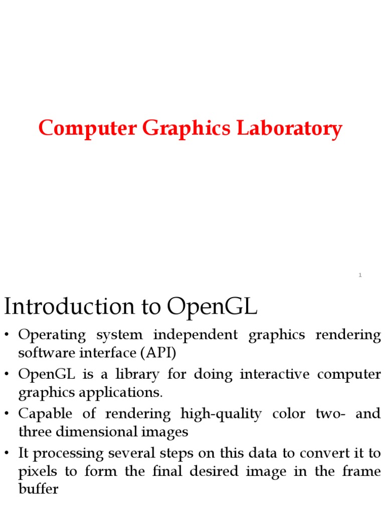 Computer Graphics Lab | PDF | Computer Graphics | Computer Programming
