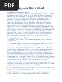 Raymon Grace - How To Balance and Clear A School