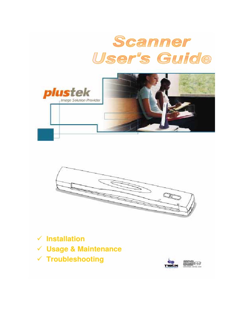Cara Penggunaan Scanner Plustek | PDF | Image Scanner | Personal Computers