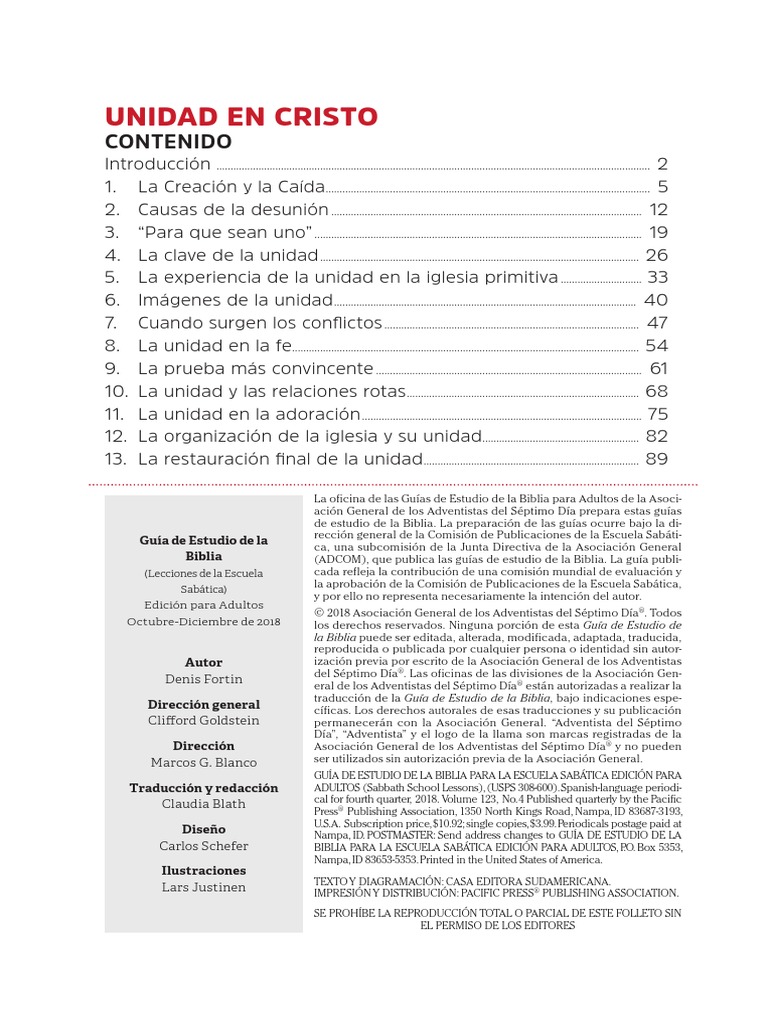 Unidad en Cristo PDF | PDF | Cristo (título) | Iglesia Católica