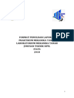 Format Penulisan Laporan Praktikum 2018 PDF